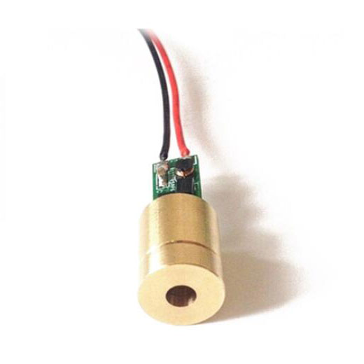 5mW Low Power 레이저 모듈 Dot 520nm 녹색 다이오드 레이저 6.5*26.5mm - Click Image to Close